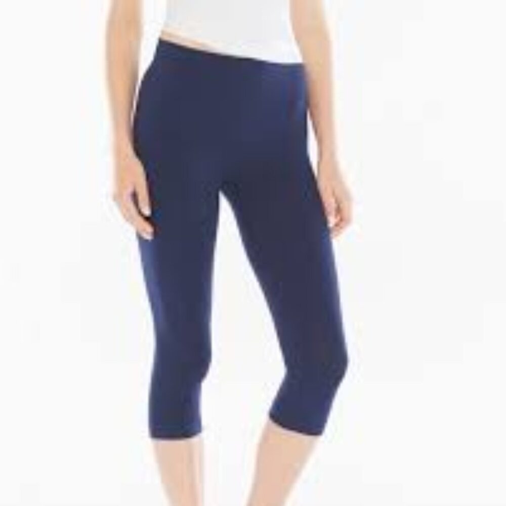 Soma Navy Slimming Ankle Legging Size S